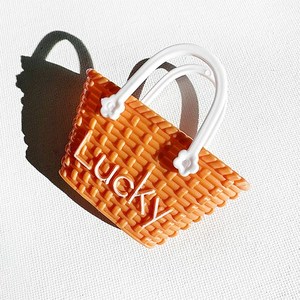 비즈아이 [H-962]인형소품 럭키바스켓백 약 6.2x5.6cm 1개
