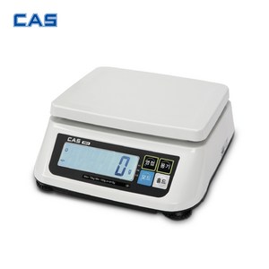 CAS 카스 디지털 전자저울 SWII-3CS 3kg (1g) 비교 홀드 계수, 혼합색상