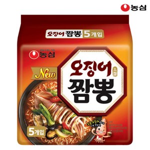 오징어짬뽕 124g, 5개