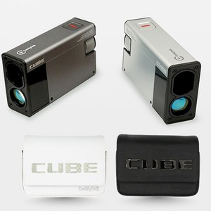 CaddyTalk CUBE retroSilver 골프 거리측정기, 화이트