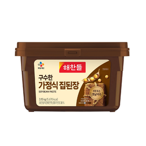 해찬들 구수한 가정식집 된장, 1개, 3.15kg