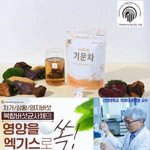 버섯마시면 기운차 (1gx15개 15g 파우치), 1개, 15개입, 1g