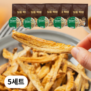 속까지 바삭바삭 완전건조 안주 먹태, 5개, 55g