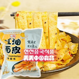 [천천중국식품]훙유면피 마쟝맛 마쟝맛 량피 105g, 1개