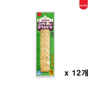 그릭슈바인 고단백닭가슴살바 갈릭 80g, 24개