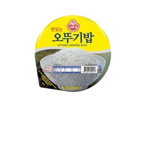 오뚜기 맛있는 오뚜기밥, 210g, 36개