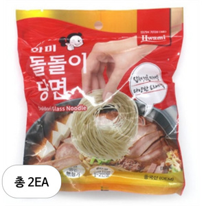 화미 돌돌이 당면, 2개, 60g