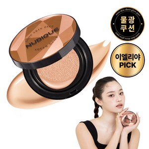 누디크 물광 쿠션 연예인 팩트 보석 속광 순스킨 쉬어 글로우 팩트 본품 15g 모공 커버력좋은 파운데이션, 1개, 23호