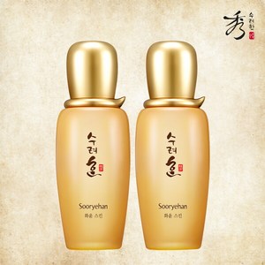 수려한 화윤 보습 수액 스킨 1 + 1, 80ml, 2개