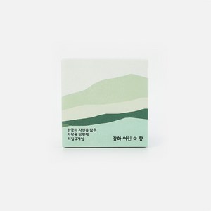 [JAJU/자주] 한국의 향기 차량용 방향제 리필_강화 어린 쑥향_2개입, 투명, FR, 2개