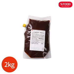 에쓰푸드 존쿡델리미트 바베큐 소스 2kg, 1개