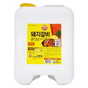 오뚜기 돼지갈비 큰양념, 10kg, 1개