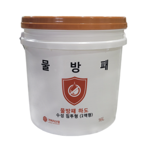 거머리산업 물방패 방수재 하도 G-6000 몰탈조직강화, 1개, 16L