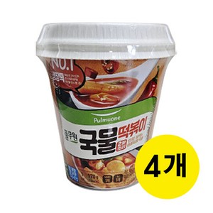 풀무원 2분조리 국물 떡볶이 170g, 4개