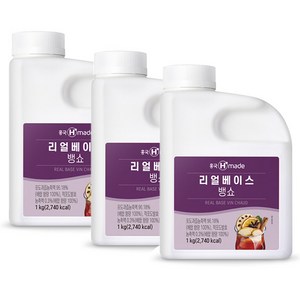 흥국 리얼베이스 뱅쇼 1kg (냉장), 3개, 3개