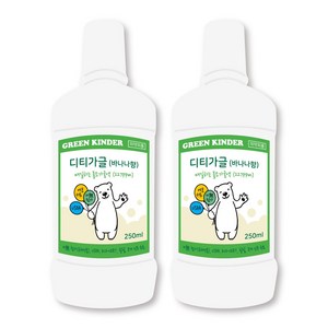 디티 불소 어린이가글 250ml 2개입 1박스, 500ml, 2개