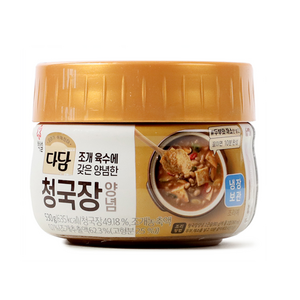 다담 된장찌개전용 된장, 530g, 2개