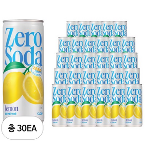 클룹 제로소다 레몬, 250ml, 30개