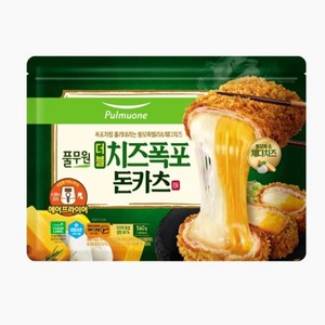 풀무원 더블 치즈폭포 돈카츠 560g 2개