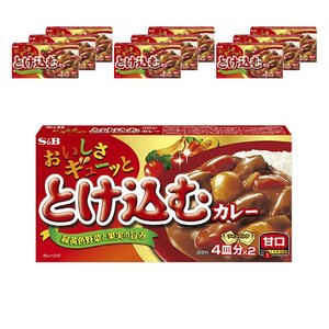 토로케루 맛을 꾹꾹 녹여넣은 카레 달콤한맛 2개입, 10개, 140g