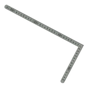 신와 스텐 사시가네 직각자 15cmx30cm DIY용 S-12325, 1개