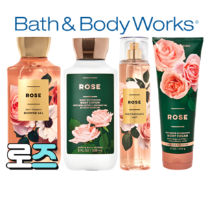 배스앤바디웍스 BBW 향기로운 로즈, 바디워시, 1개, 295ml