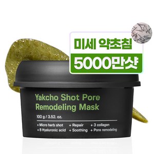 성분에디터 약초샷 포어 리모델링 마스크 100g, 1개