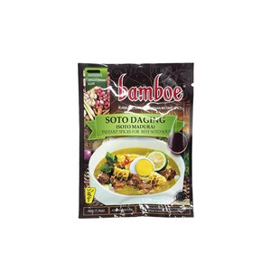 인도네시아 밤보에 bamboe 소토 다깅 40g / SOTO DAGING, 1개