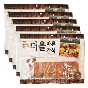 메가펫 더올바른 강아지간식 300g x5개 애견간식, 5개, 건식꽈배기