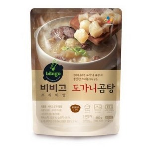 비비고 프리미엄 도가니곰탕 460g 간단한 아침국, 2개