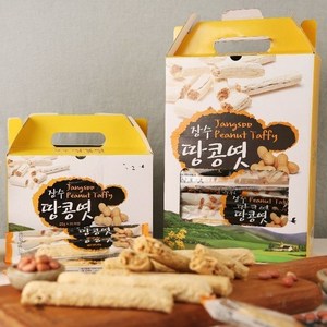 장수식품 땅콩엿, 40개, 25g