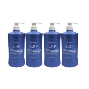 오로라 LPP 트리트먼트 헤어팩, 1L, 4개