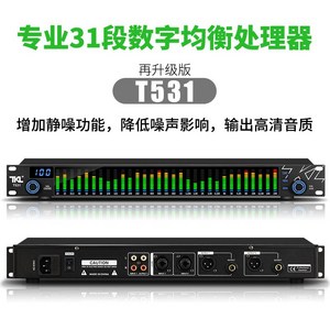 디지털 이퀄라이저 무대 그래픽 EQ 스펙트럼 오디오, B. T531 - 스퀠치 기능 포함, T531