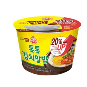 오뚜기 컵밥 톡톡 김치알밥, 222g, 4개