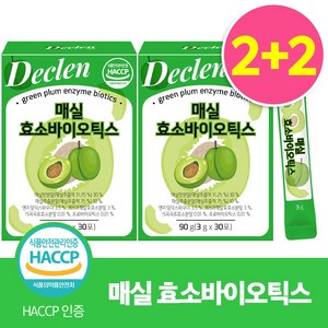 디클렌 매실효소 소화 효소 프로바이오틱스, 90g, 4개