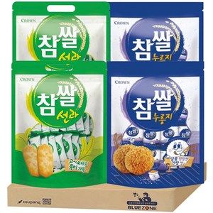 블루존 크라운 참쌀선과 참쌀누룽지 대용량 937g, 135개