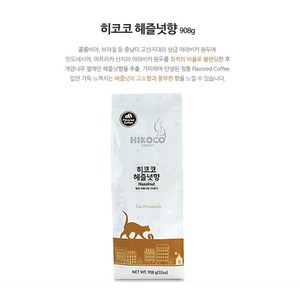 고로 히코코 헤즐넛향 원두 커피, 908g, 1개, 홀빈(분쇄안함)