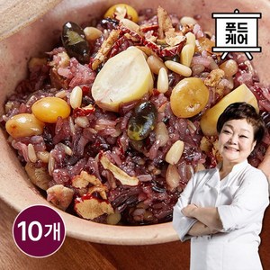 키친스토리 이혜정의 꽉찬 수제 영양밥 120g 10팩 마감임박!!!, 10개