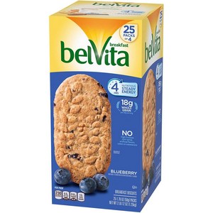 Belvita 브렉퍼스트 비스킷 블루베리 25개입, 1.25kg, 1개