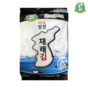 지도표 성경김 재래조각김 17gX10봉, 10개, 17g