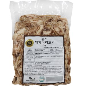 국내산 한돈 돼지머리고기2kg, 2kg, 1개