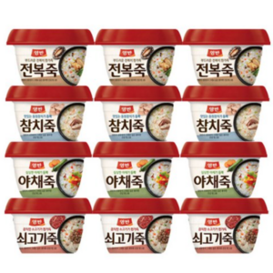 올따옴기획 동원죽285g(쇠고기+야채+전복+참치) x 3개씩, 1세트, 285g