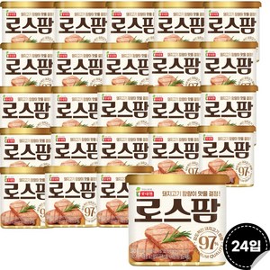 롯데 로스팜, 340g, 24개