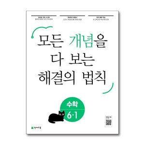 개념 해결의 법칙 초등 수학 6-1 (2025년용) / 천재교육