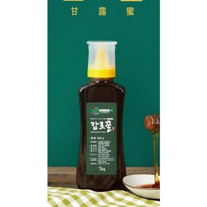 설 명절 선물은 정순조감로꿀 국산 100% 제천 토종 천연 벌꿀 정순조 감로꿀 600g, 500g, 1개