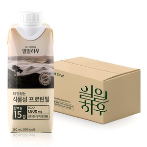일일하우 더 맛있는 식물성 프로틴밀, 18개, 250ml