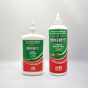 엠비본드 오리지날 목공용 우드글루 접착제, 선택.2 500ml, 1개