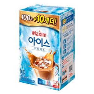 맥심 아이스 커피믹스 110개입, 13g, 1개