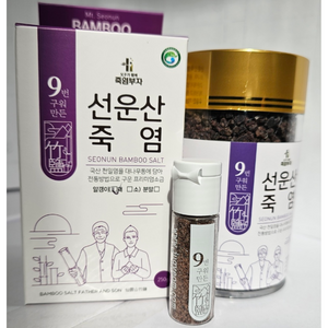 선운산죽염 9번 구운 자죽염 250g 알갱이, 1개