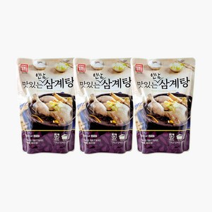한성 맛있는 인삼 삼계탕 900g x 3개 (소비기한 25.07.25)